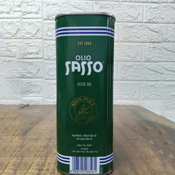 Sasso Olive Oil 800ml from Saudi Arabia – High-Quality Olive Oil for Healthy Cooking