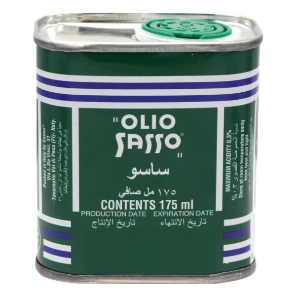 Sasso Olive Oil 175 ML | Pure Saudi Arabian Olive Oil
